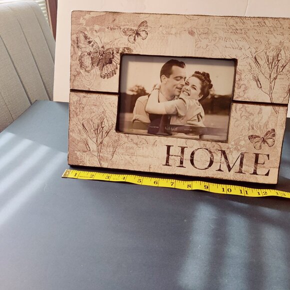 Picture Frame 7" x 5" by Sicura Interior Design, Decoupage, Cream Color, HOME - Picture 4 of 6